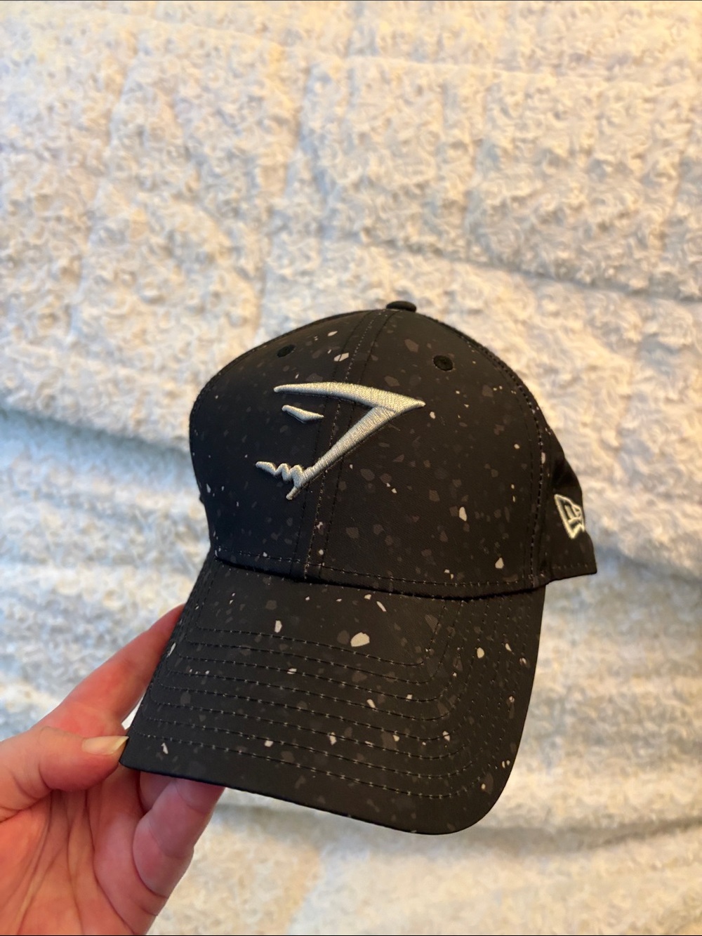 Gymshark Black Speckle Logo Cap